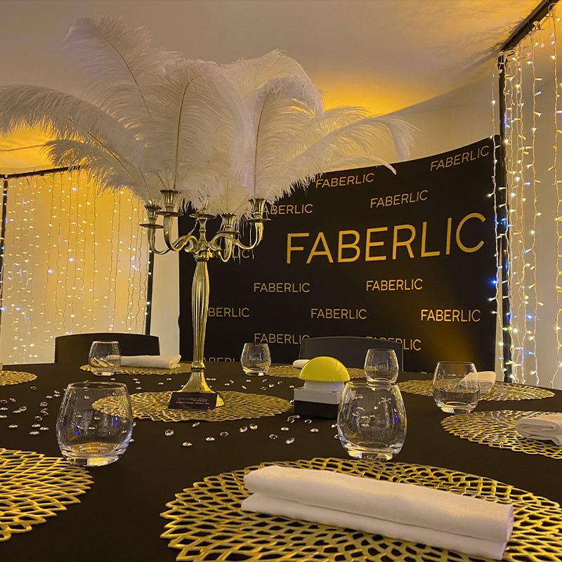 Les dryades fablerlic professionnels décoration + rideau lumineux + box anim